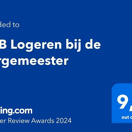 B&B Logeren Bij De Burgemeester Stad aan 't Haringvliet 外观 照片
